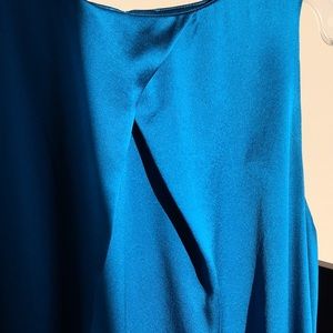 100%silk cocktail dress in a stunning TEAL